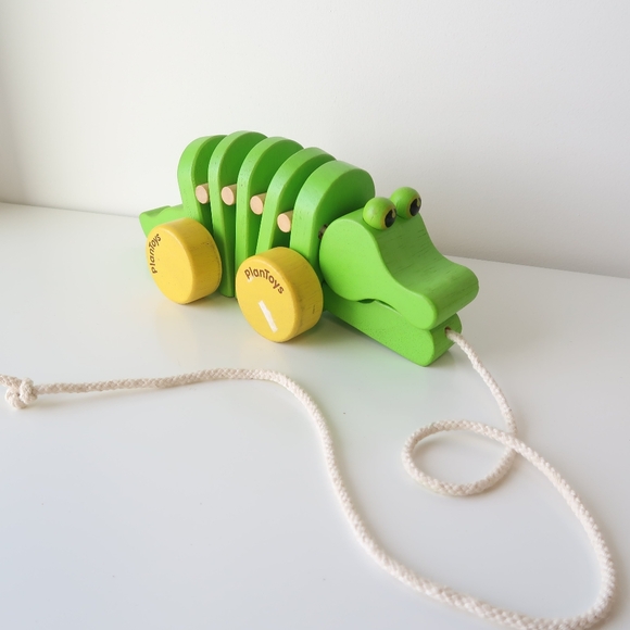 Other - Plan Toys Pull Along Wooden Alligator